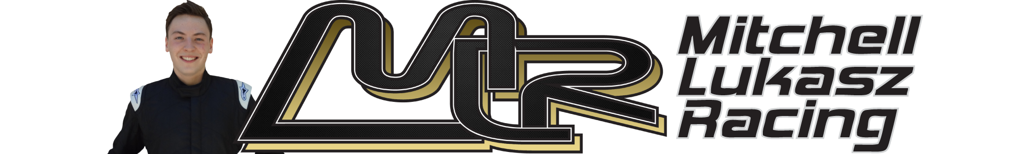 Mitchell Lukasz Motorsport Racing Banner and Logo
