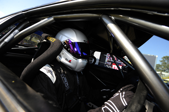 Mitchell Lukasz Racing In Car